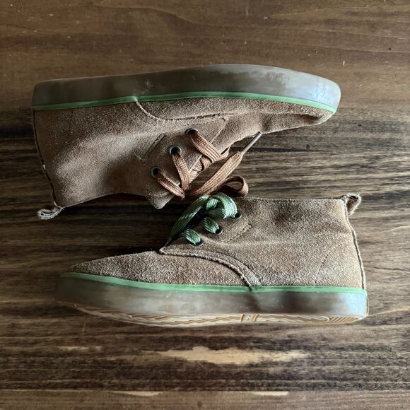 Hanna Andersson Tan Suede Chukka Hybrid Sneaker Boys' 13 - Picture 5 of 15